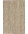 Dash And Albert Rugs By Annie Selke Wave Rda433 2'x3' Area Rug In Brown