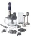 Dash Chef Series Deluxe Hand Blender In Gray