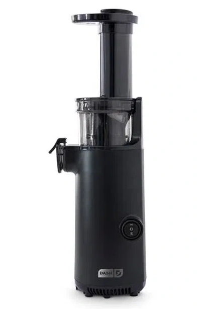 Dash Compact Cold Press Power Juicer In Black
