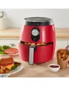 Dash Deluxe Air Fryer 3qt In Red