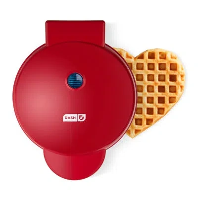 Dash Express Heart Waffle Maker In Animal Print