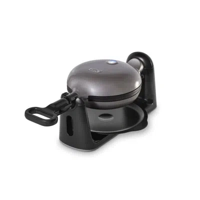 Dash Flip Belgian Waffle Maker In Black