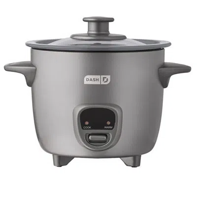 Dash Gray 2 Cups Rice Cooker In Grey