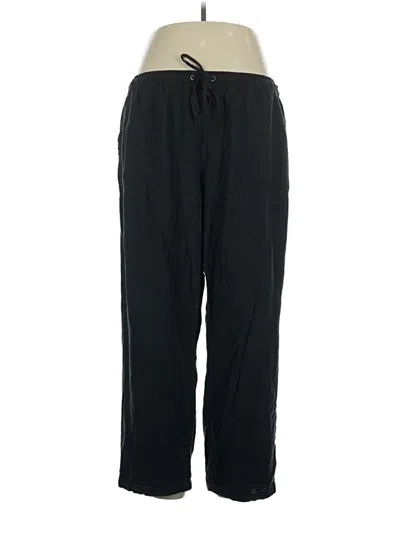 Pre-owned Da-sh Linen Pants In Black