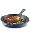 Dash Nonstick 12in Cast Iron Skillet In Blue