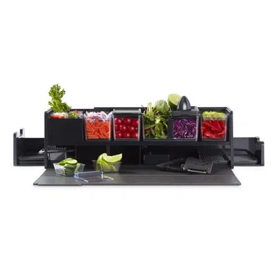 Dash Prepdeck Gen 2 Recipe Prep & Storage Station In Black
