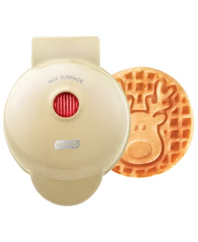 Dash Reindeer Mini Waffle Maker In Neutral