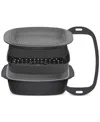 Dash Smartstore 7-in-1 Multipurpose Cookware And Steamer Set In Forged Iron