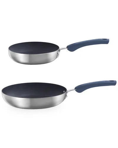 Dash Stainless Steel 8in & 10in Fry Pan Set In Silver