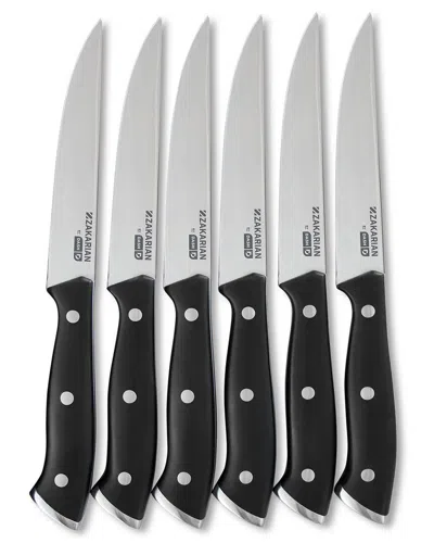 Dash Zakarian 6pc Steak Knife Set In Silver