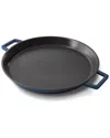 Dash Zakarian By  12in Nonstick Cast Iron Pizza Pan In Black