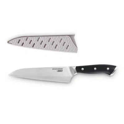 Dash Zakarian By  7"  Chef Knife With Sheath In Black