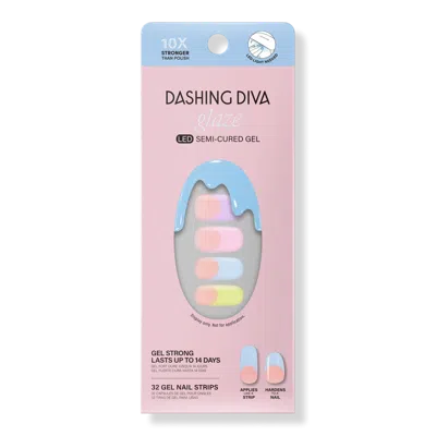 Dashing Diva Glaze Semi-cured Gel Art Summer Collection - Pastel Baby