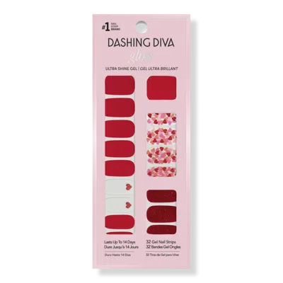 Dashing Diva Gloss, Gel Nail Polish Strips, Girl Crush In Red
