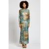Daska Araa Dress In Gold