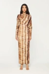 Daska Capella Dress In Brown