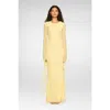 Daska Circe Dress In Yellow