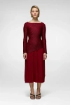 Daska Meissa Dress In Red
