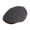 Dasmarca Hats Blue / Purple Tailor Blue Ukrainian Tweed Wool Cap For Men