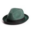 Dasmarca Hats Dasmarca Enzo Jade Green Multi Coloured Summer Trilby Packable Hat For Men In Green