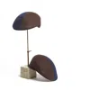 Dasmarca Hats Men's Blue / Brown Presley Two Tone Navy Brown Blocked Felt Cap In Blue/brown