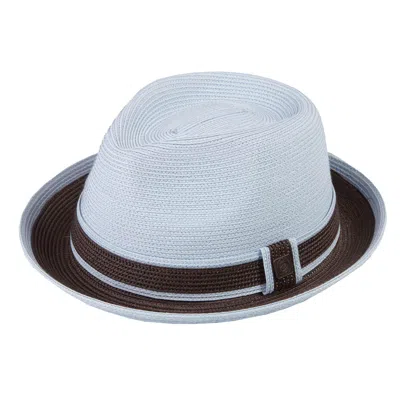 Dasmarca Hats Men's Blue Dasmarca Raynor Summer Two Tone Crushable Hat - Aqua