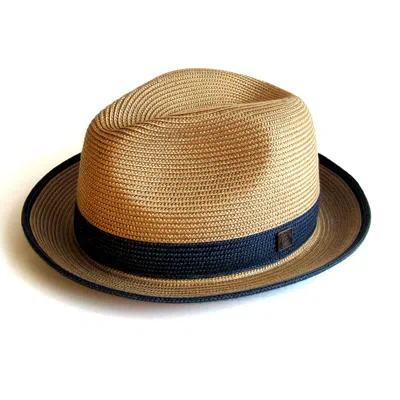 Dasmarca Hats Men's Brown Dasmarca Florence Rust Summer Two Tone Crushable Hat