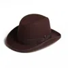 Dasmarca Hats Men's Dasmarca Hudson Hard Wool Felt Cowboy Style Hat - Brown In Brown