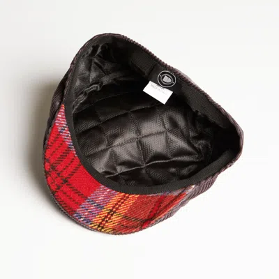 Dasmarca Hats Men's Dylan Grey Italian Cord Flat Cap