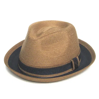 Dasmarca Hats Men's Gold Dasmarca Raynor Summer Two Tone Crushable Hat - Maple