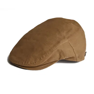 Dasmarca Hats Men's Gold Finley Camel Italian Waterproof Cap