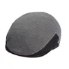 Dasmarca Hats Men's Grey Dasmarca Brody Charcoal Cotton Summer Flat Cap With Bright Coloured Under Peak In Grey