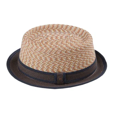 Dasmarca Hats Men's Rose Gold Dasmarce Bill Retro Short Brim Summer Porkpie – Sunset