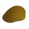 Dasmarca Hats Men's Tate Dijon Yellow Blocked Melange Felt Cap In Yellow