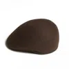 Dasmarca Hats Men's Tate Wood Brown Blocked Melange Felt Cap In Brown