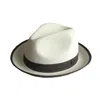 Dasmarca Hats Men's White Dasmarca Florence Marble Summer Two Tone Crushable Hat In White