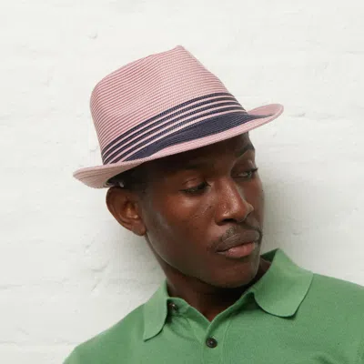 Dasmarca Hats Pink / Purple Dasmarca Jordan Blush Pink Two Tone Summer Crushable Hat Packable Hat For Men In Multi