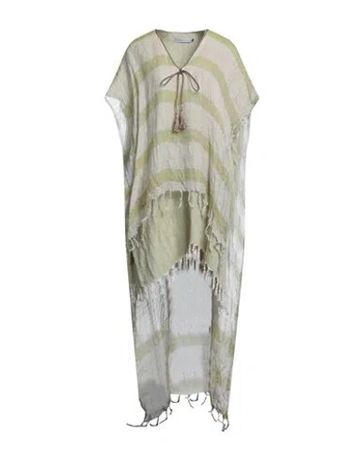 Dassios Woman Mini Dress Beige Size Xs Linen