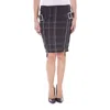 Datch Blue Polyester Skirt In Blue