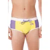 Datch Yellow Elastane Swimwear In Yellow