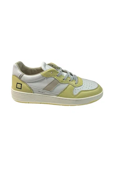 Date D.a.t.e. - Court Soft White Yellow White W401-c2-sf-hy