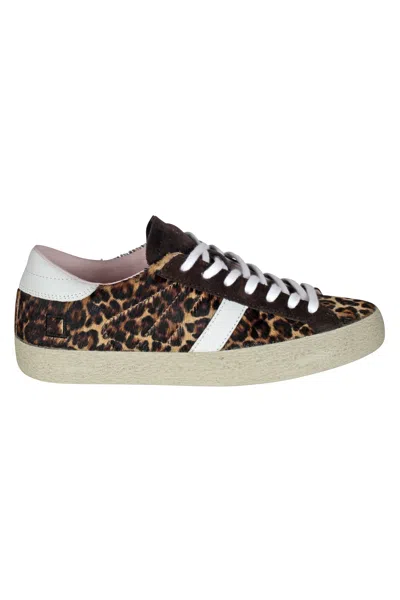 DATE DATE - SNEAKERS - 460521 - BEIGE/MARRONE
