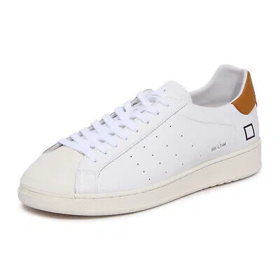 Pre-owned Date 5977au Sneaker Uomo D.a.t.e. Base Man Shoes In Bianco