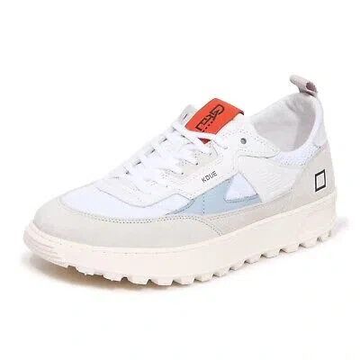 Pre-owned Date 8672az Sneaker Uomo D.a.t.e. Kdue Man Shoes In Bianco