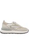 Date Athleta Laminated Platinum Sneakers In Neutral