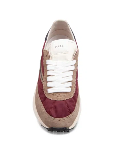 Date Athleta Panelled Sneakers In Brown