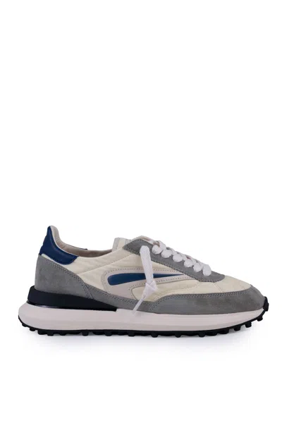 Date Athlete Nylon Sneakers In Vanilla