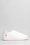 Date D.a.t.e. White Leather Base Island Sneakers In White