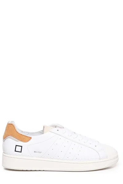 Date Sneaker Hill Low Vintage Calf White Rust In White-rust