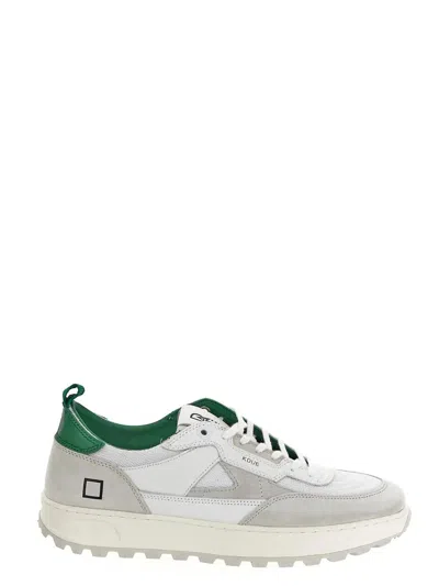 Date Colored Sneakers In White